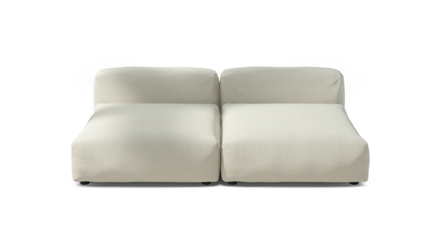vetsak | Sofa Set 01 XLarge - Pique - Creme | Sofa Modulable | 3.5 Places