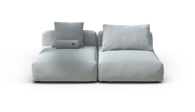 vetsak | Sofa Set 01 XLarge - Pique - Turquoise | Sofa Modulable | 3.5 Places