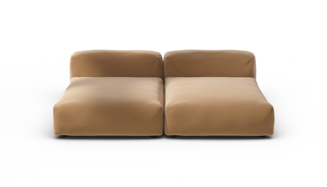vetsak | Sofa Set 01 XLarge - Pique - Wheat | Sofa Modulable | 3.5 Places