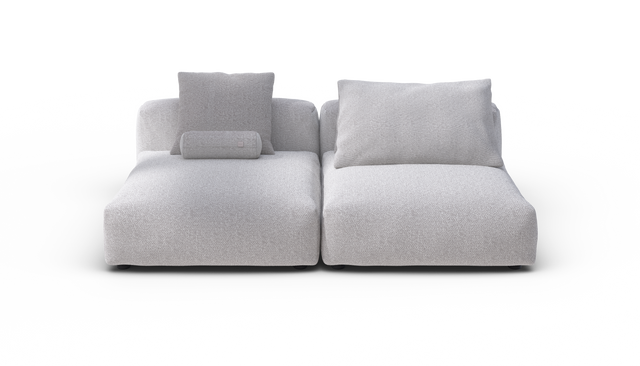 vetsak | Sofa Set 01 XLarge - Ridge - Dune | Sofa Modulable | 3.5 Places