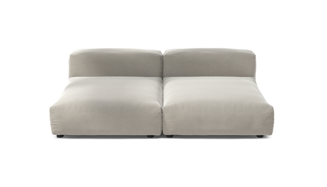 vetsak | Sofa Set 01 XLarge - Suave - Clay | Sofa Modulable | 3.5 Places