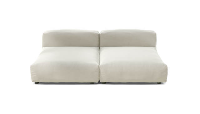 vetsak | Sofa Set 01 XLarge - Suave - Pearl | Modular Sofa | 3.5 Seater