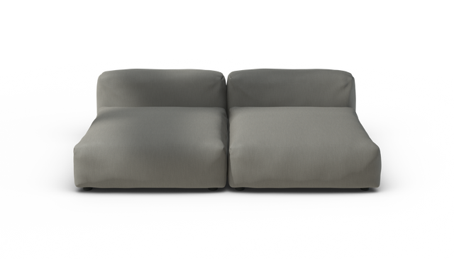 vetsak | Sofa Set 01 XLarge - Terrain - Flint | Sofa Modulable | 3.5 Places