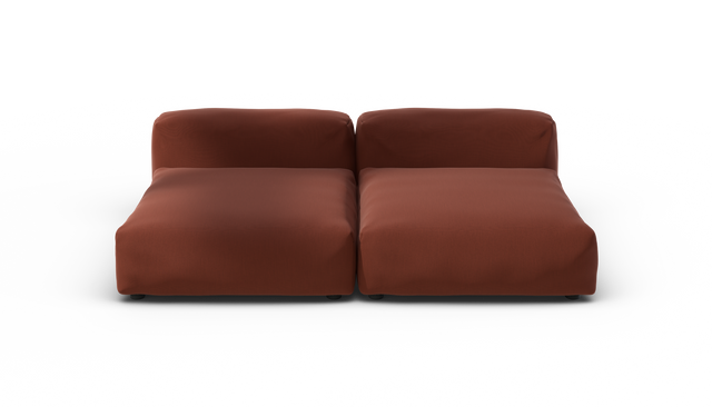 vetsak | Sofa Set 01 XLarge - Terrain - Saffron | Sofa Modulable | 3.5 Places
