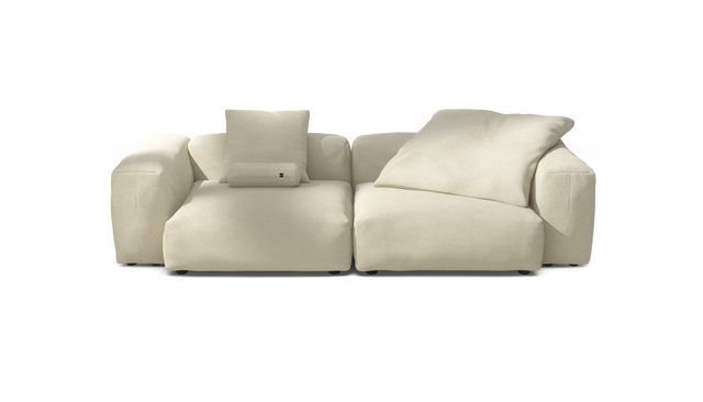 vetsak | Sofa Set 02 Large - Loop Loop - Duna | Sofa Modulable | 3.5 Places | Grand Sofa