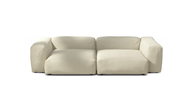 vetsak | Sofa Set 02 Large - Loop Loop - Duna | Sofa Modulable | 3.5 Places | Grand Sofa