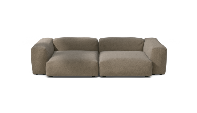 vetsak | Sofa Set 02 Large - Loop Loop - Taupe | Sofa Modulable | 3.5 Places | Grand Sofa