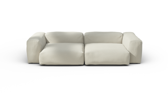 vetsak | Sofa Set 02 Large - Breeze - Ecru | Sofa Modulable | 3.5 Places | Grand Sofa
