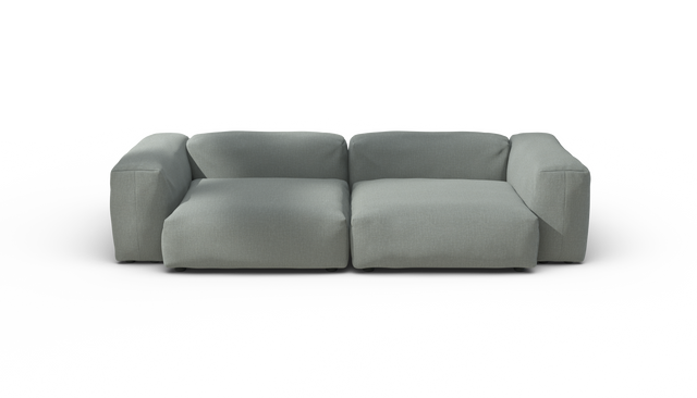 vetsak | Sofa Set 02 Large - Breeze - Sage | Sofa Modulable | 3.5 Places | Grand Sofa