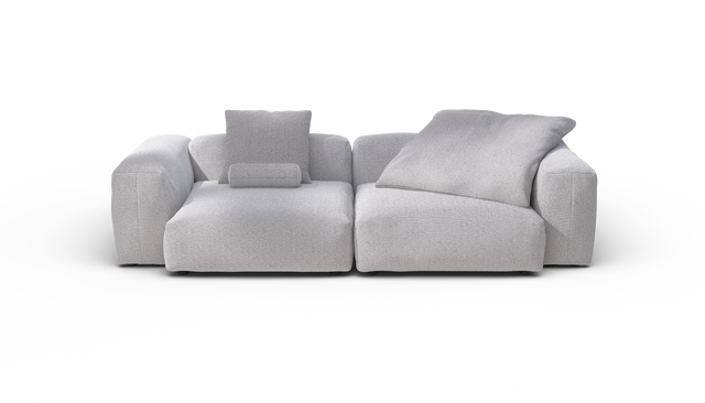 vetsak | Sofa Set 02 Large - Ridge - Dune | Sofa Modulable | 3.5 Places | Grand Sofa