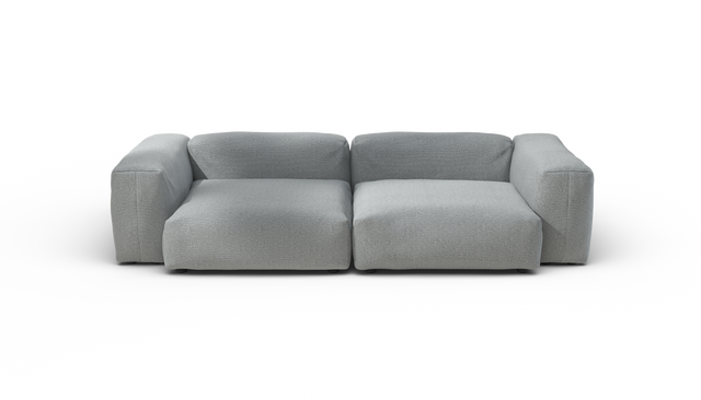 vetsak | Sofa Set 02 Large - Ridge - Limestone | Sofa Modulable | 3.5 Places | Grand Sofa