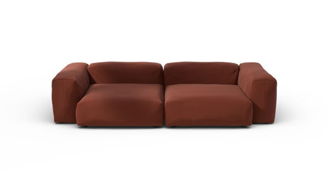 vetsak | Sofa Set 02 Large - Terrain - Saffron | Sofa Modulable | 3.5 Places | Grand Sofa