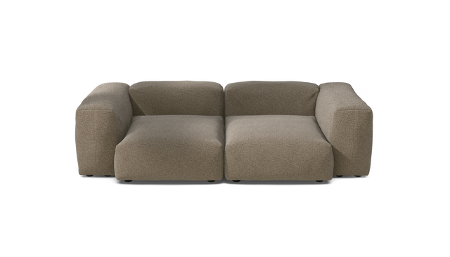 vetsak | Sofa Set 02 Medium - Loop Loop - Taupe | Sofa Modulable | 2.5 Places | Grand Sofa