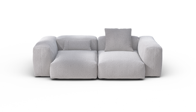 vetsak | Sofa Set 02 Medium - Ridge - Dune | Sofa Modulable | 2.5 Places | Grand Sofa