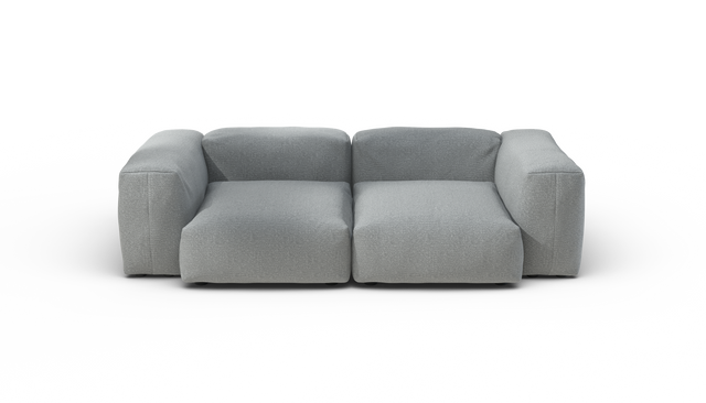 vetsak | Sofa Set 02 Medium - Ridge - Limestone | Sofa Modulable | 2.5 Places | Grand Sofa