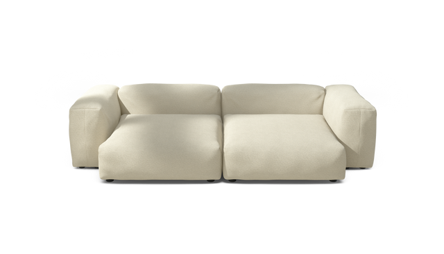 vetsak | Sofa Set 02 XLarge - Loop Loop - Duna | Sofa Modulable | 3.5 Places | Grand Sofa