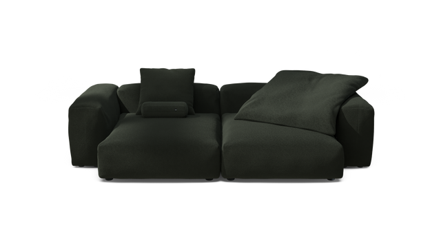 vetsak | Sofa Set 02 XLarge - Loop Loop - Mousse | Sofa Modulable | 3.5 Places | Grand Sofa