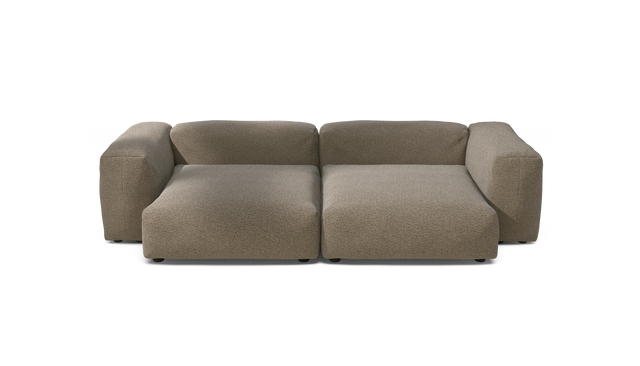 vetsak | Sofa Set 02 XLarge - Loop Loop - Taupe | Sofa Modulable | 3.5 Places | Grand Sofa