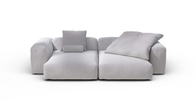 vetsak | Sofa Set 02 XLarge - Ridge - Dune | Sofa Modulable | 3.5 Places | Grand Sofa