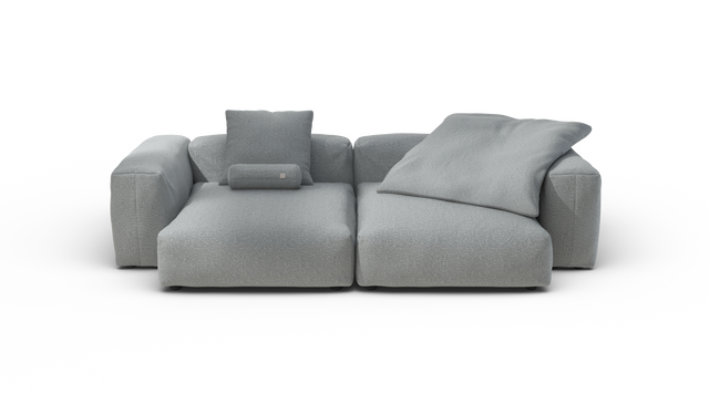 vetsak | Sofa Set 02 XLarge - Ridge - Limestone | Sofa Modulable | 3.5 Places | Grand Sofa