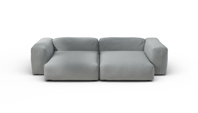 vetsak | Sofa Set 02 XLarge - Ridge - Limestone | Sofa Modulable | 3.5 Places | Grand Sofa