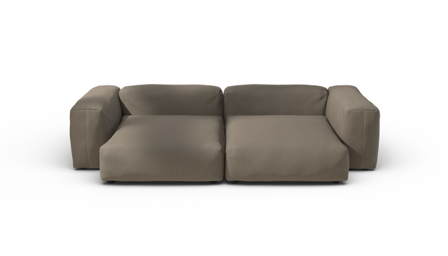 vetsak | Sofa Set 02 XLarge - Terrain - Driftwood | Sofa Modulable | 3.5 Places | Grand Sofa