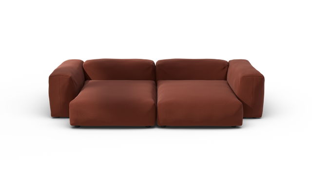 vetsak | Sofa Set 02 XLarge - Terrain - Saffron | Sofa Modulable | 3.5 Places | Grand Sofa
