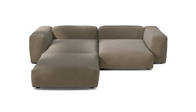 vetsak | Sofa Set 03 - Loop Loop - Taupe | Sofa Modulable | 3.5 Places | Grand Sofa | Sofa d'angle