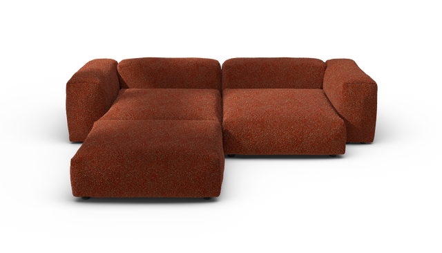 vetsak | Sofa Set 03 - Nub - Sienna | Sofa Modulable | 3.5 Places | Grand Sofa | Sofa d'angle