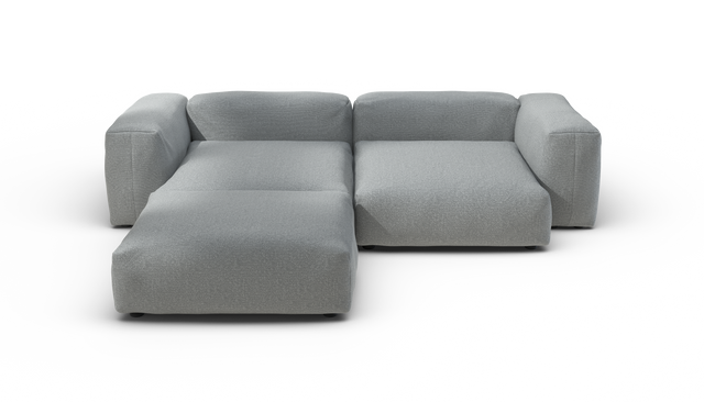 vetsak | Sofa Set 03 - Ridge - Limestone | Sofa Modulable | 3.5 Places | Grand Sofa | Sofa d'angle