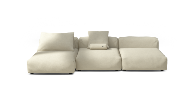 vetsak | Sofa Set 04 - Loop Loop - Duna | Sofa Modulable | 5 Places | Grand Sofa