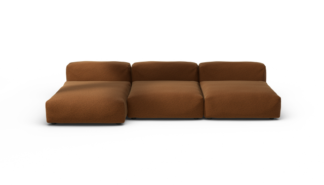 vetsak | Sofa Set 04 - Pebble - Sundried | Sofa Modulable | 5 Places | Grand Sofa