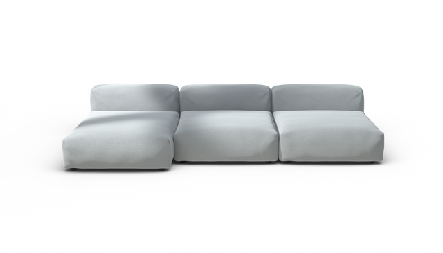 vetsak | Sofa Set 04 - Pique - Turquoise | Sofa Modulable | 5 Places | Grand Sofa