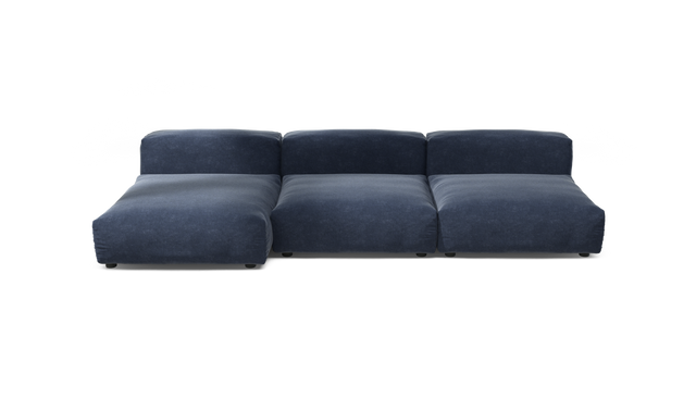 vetsak | Sofa Set 04 - Suave - Navy | Modular Sofa | 5 Seater | Big Sofa