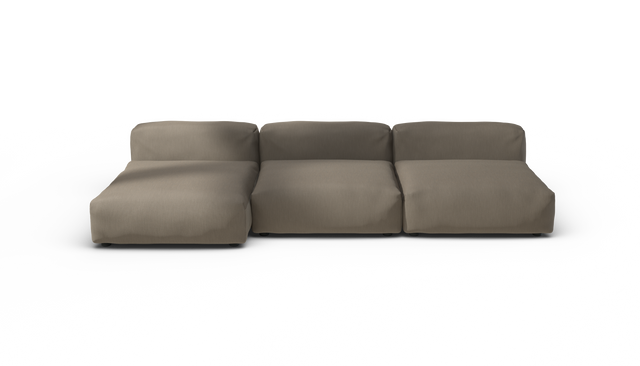 vetsak | Sofa Set 04 - Terrain - Driftwood | Sofa Modulable | 5 Places | Grand Sofa