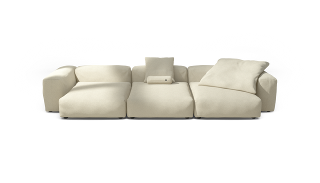 vetsak | Sofa Set 05 - Loop Loop - Duna | Sofa Modulable | 5 Places | Grand Sofa | Sofa d'angle