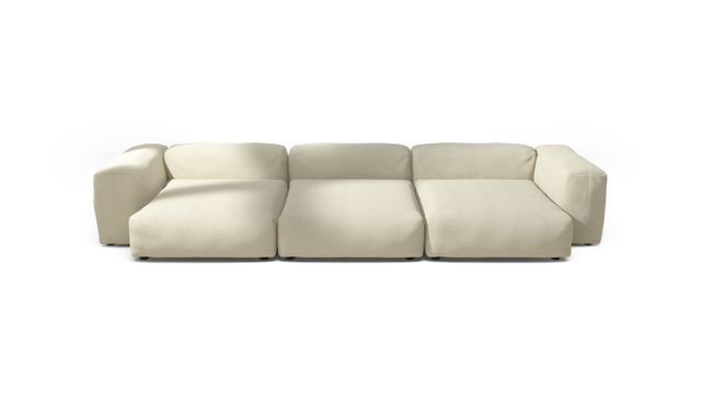 vetsak | Sofa Set 05 - Loop Loop - Duna | Sofa Modulable | 5 Places | Grand Sofa | Sofa d'angle