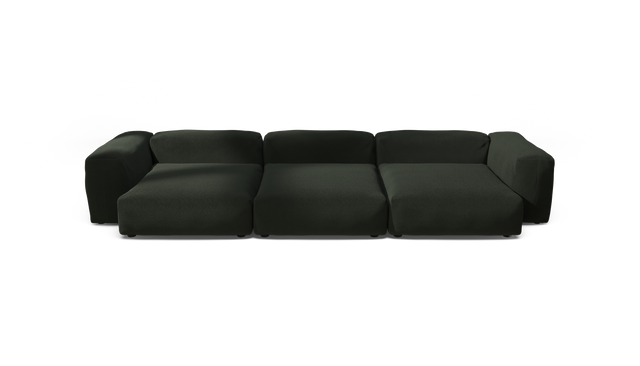 vetsak | Sofa Set 05 - Loop Loop - Mousse | Sofa Modulable | 5 Places | Grand Sofa | Sofa d'angle