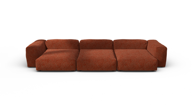 vetsak | Sofa Set 05 - Nub - Sienna | Sofa Modulable | 5 Places | Grand Sofa | Sofa d'angle