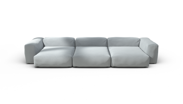 vetsak | Sofa Set 05 - Pique - Turquoise | Sofa Modulable | 5 Places | Grand Sofa | Sofa d'angle