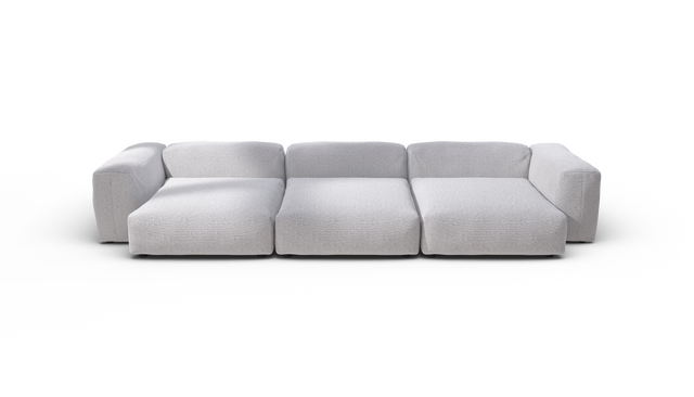 vetsak | Sofa Set 05 - Ridge - Dune | Sofa Modulable | 5 Places | Grand Sofa | Sofa d'angle