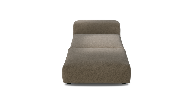 vetsak | Sofa Set 07 - Sun Lounger - Loop Loop - Taupe | Sofa Modulable | 2 Places | Daybed | Méridienne