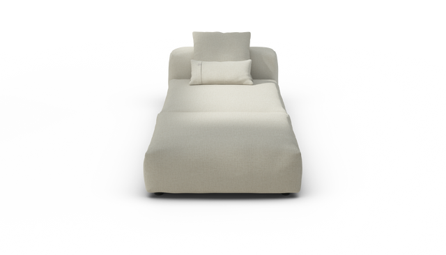 vetsak | Sofa Set 07 - Sun Lounger - Breeze - Ecru | Sofa Modulable | 2 Places | Daybed | Méridienne