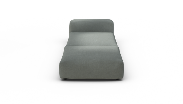 vetsak | Sofa Set 07 - Sun Lounger - Breeze - Sage | Sofa Modulable | 2 Places | Daybed | Méridienne