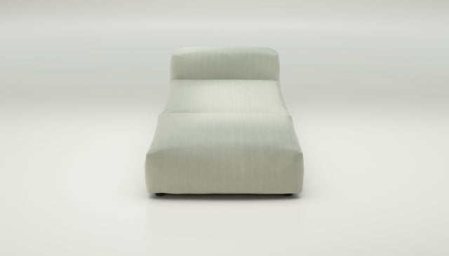 vetsak | Sofa Set 07 - Sun Lounger - herringbone - beige | Sofa Modulable | 2 places | Daybed | Chaiselounge