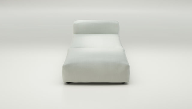 vetsak | Sofa Set 07 - Sun Lounger - herringbone - creme | Sofa Modulable | 2 places | Daybed | Chaiselounge