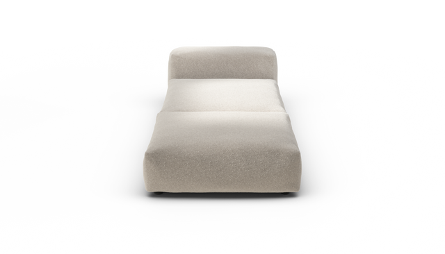 vetsak | Sofa Set 07 - Sun Lounger - Nub - Creme | Sofa Modulable | 2 Places | Daybed | Méridienne