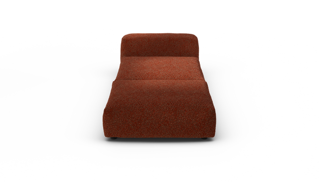 vetsak | Sofa Set 07 - Sun Lounger - Nub - Sienna | Sofa Modulable | 2 Places | Daybed | Méridienne