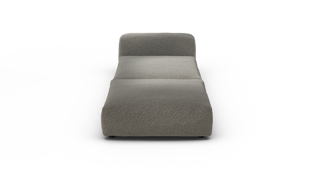 vetsak | Sofa Set 07 - Sun Lounger - Pebble - Platinum | Sofa Modulable | 2 Places | Daybed | Méridienne