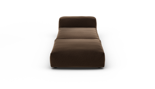 vetsak | Sofa Set 07 - Sun Lounger - Pebble - Umber | Sofa Modulable | 2 Places | Daybed | Méridienne